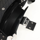 Christian Dior Trotter Canvas Street Chic Shoulder Bag Black Silver Auth am9801V-21
