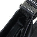 Christian Dior Trotter Canvas Street Chic Shoulder Bag Black Silver Auth am9801V-24