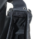 Christian Dior Trotter Canvas Street Chic Shoulder Bag Black Silver Auth am9801V-25