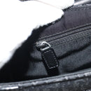 Christian Dior Trotter Canvas Street Chic Shoulder Bag Black Silver Auth am9801V-26