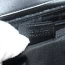 Christian Dior Trotter Canvas Street Chic Shoulder Bag Black Silver Auth am9801V-28