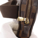 LOUIS VUITTON Damier Ebene Bum Bag Brooklyn Waist Bag N41101 LV Auth am9803-19
