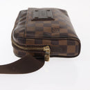 LOUIS VUITTON Damier Ebene Bum Bag Brooklyn Waist Bag N41101 LV Auth am9803-4