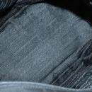 PRADA Christian Dior Hand Bag Nylon PVC 2 Set Black Gold Auth am9808-17