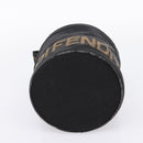 FENDI Pecan Canvas Vanity Pouch 2 Set Black Brown Auth am9810-6