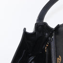GUCCI Shoulder Bag Leather Black Gold Auth am9811-20