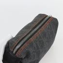 Christian Dior Trotter Canvas Wallet PVC Canvas 2 Set Black Navy Auth am9813-12