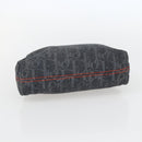 Christian Dior Trotter Canvas Wallet PVC Canvas 2 Set Black Navy Auth am9813-13