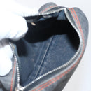 Christian Dior Trotter Canvas Wallet PVC Canvas 2 Set Black Navy Auth am9813-15