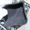 Christian Dior Trotter Canvas Wallet PVC Canvas 2 Set Black Navy Auth am9813-8