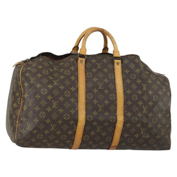 LOUIS VUITTON Monogram Keepall 55 Boston Bag M41424 LV Auth am9814