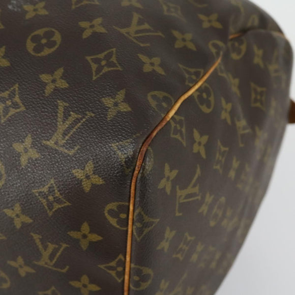 LOUIS VUITTON Monogram Keepall 55 Boston Bag M41424 LV Auth am9814