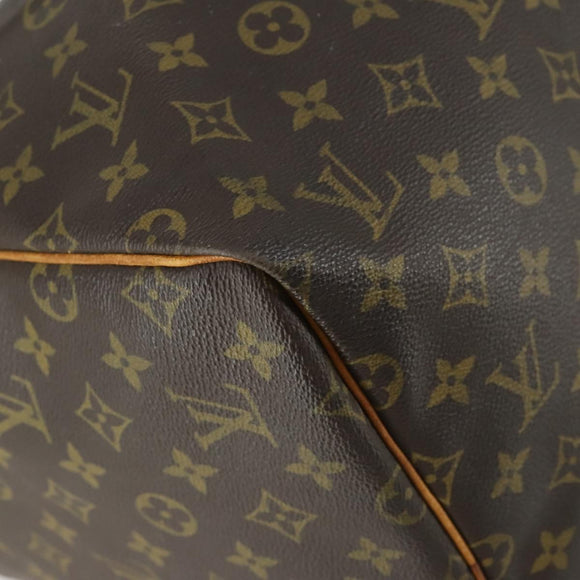 LOUIS VUITTON Monogram Keepall 55 Boston Bag M41424 LV Auth am9814