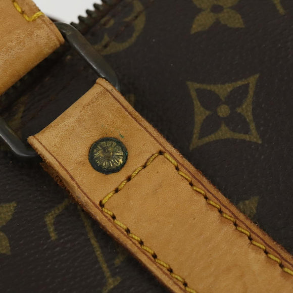 LOUIS VUITTON Monogram Keepall 55 Boston Bag M41424 LV Auth am9814