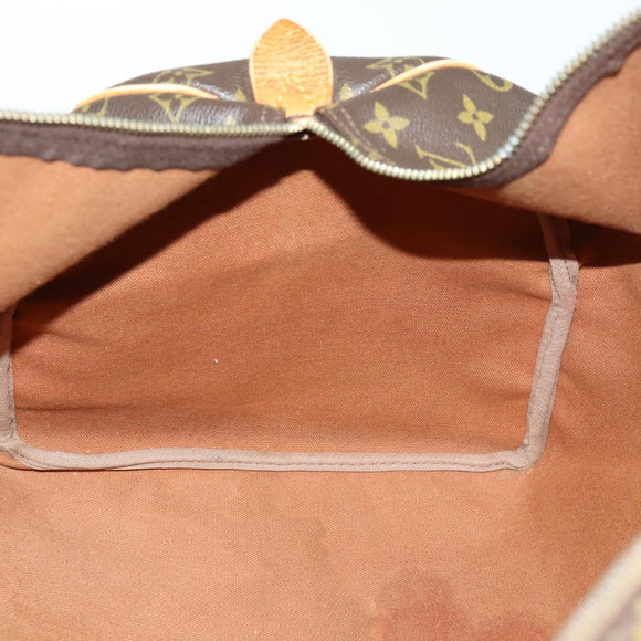 LOUIS VUITTON Monogram Keepall 55 Boston Bag M41424 LV Auth am9814