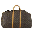 LOUIS VUITTON Monogram Keepall 55 Boston Bag M41424 LV Auth am9814-13