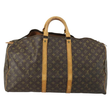 LOUIS VUITTON Monogram Keepall 55 Boston Bag M41424 LV Auth am9814 - 0