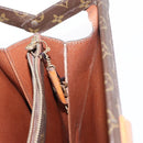 LOUIS VUITTON Monogram Serviette Fermoir Business Bag Vintage M53305 Auth am9816-24