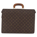 LOUIS VUITTON Monogram Serviette Fermoir Business Bag Vintage M53305 Auth am9816-2