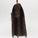 LOUIS VUITTON Monogram Serviette Fermoir Business Bag Vintage M53305 Auth am9816-3
