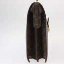 LOUIS VUITTON Monogram Serviette Fermoir Business Bag Vintage M53305 Auth am9816-4