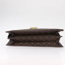 LOUIS VUITTON Monogram Serviette Fermoir Business Bag Vintage M53305 Auth am9816-5