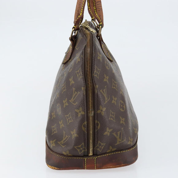 LOUIS VUITTON Monogram Alma Hand Bag M51130 LV Auth am9817