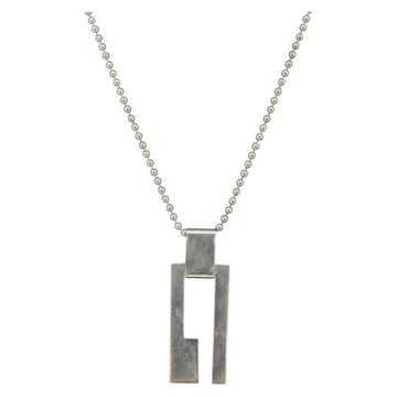 GUCCI Necklace Ag925 Silver Auth am9818