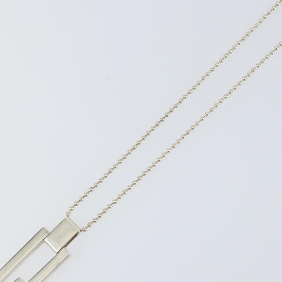 GUCCI Necklace Ag925 Silver Auth am9818