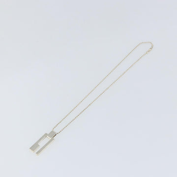 GUCCI Necklace Ag925 Silver Auth am9818 - 0