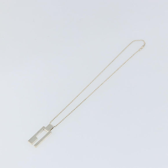 GUCCI Necklace Ag925 Silver Auth am9818