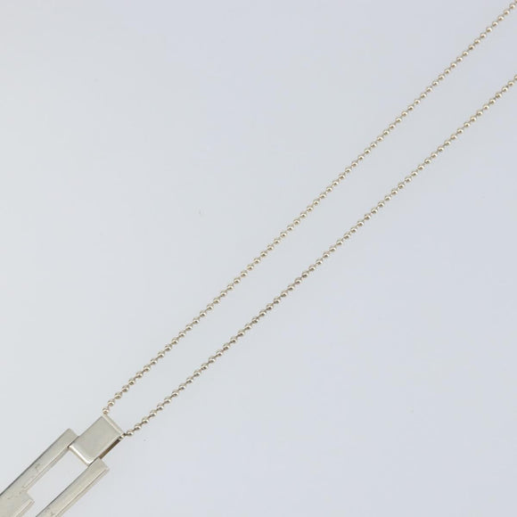 GUCCI Necklace Ag925 Silver Auth am9818
