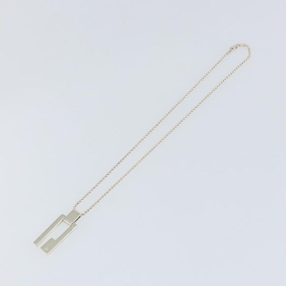 GUCCI Necklace Ag925 Silver Auth am9818