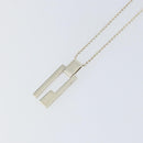 GUCCI Necklace Ag925 Silver Auth am9818-9