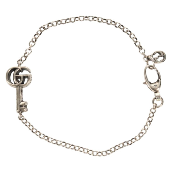 GUCCI Arabesque Bracelet Ag925 Silver Auth am9819V