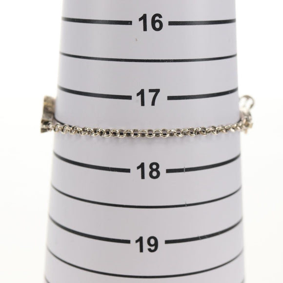 GUCCI Arabesque Bracelet Ag925 Silver Auth am9819V