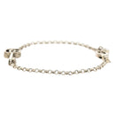 GUCCI Arabesque Bracelet Ag925 Silver Auth am9819V-2