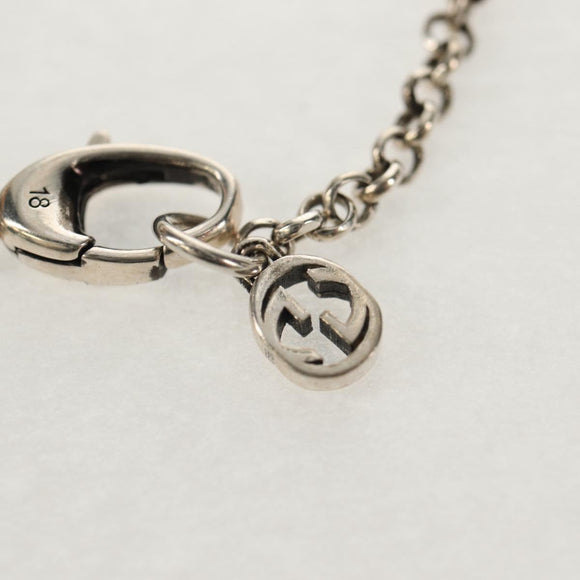 GUCCI Arabesque Bracelet Ag925 Silver Auth am9819V