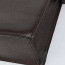 GUCCI Shoulder Bag Leather Brown Gold 001 1274 1874 Auth am9820-12