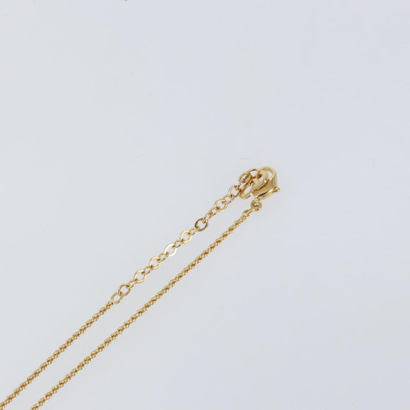 Christian Dior Necklace metal Gold Auth am9821