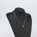 Christian Dior Necklace metal Gold Auth am9821-13