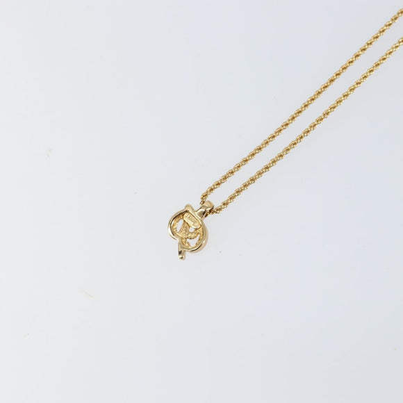 Christian Dior Necklace metal Gold Auth am9821