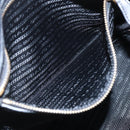 PRADA Hand Bag Enamel Black Gold Auth am9823-21
