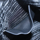 PRADA Hand Bag Enamel Black Gold Auth am9823-22