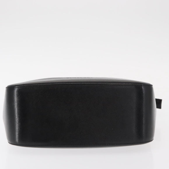 BURBERRY Nova Check Hand Bag Canvas Beige Gold Auth am9824