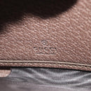 GUCCI GG Supreme Web Sherry Line Long Wallet PVC Beige Gold 523153 Auth am9826V-15