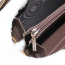 GUCCI GG Supreme Web Sherry Line Long Wallet PVC Beige Gold 523153 Auth am9826V-18