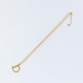 Christian Dior Necklace metal Gold Auth am9827V - 0