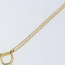 Christian Dior Necklace metal Gold Auth am9827V-4