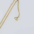 Christian Dior Necklace metal Gold Auth am9827V-8